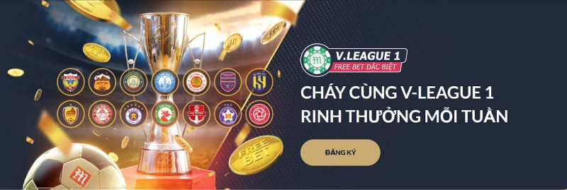 M88 thưởng cược miễn phí V League