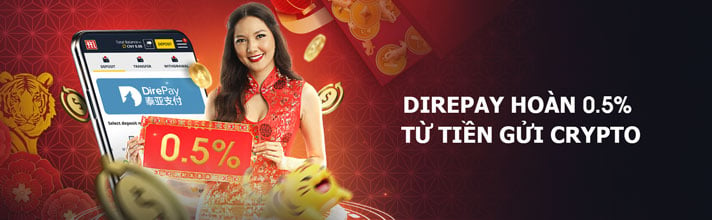 Hoan tien gui DirePay