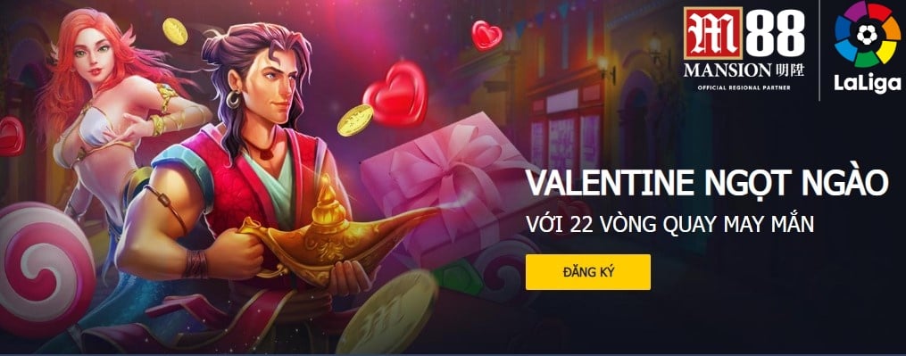 vong quay Valentine